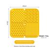 Silicone Material Silicone Mat Suction Cup Slow Feeder New Dog Food Plate  Slow Eating