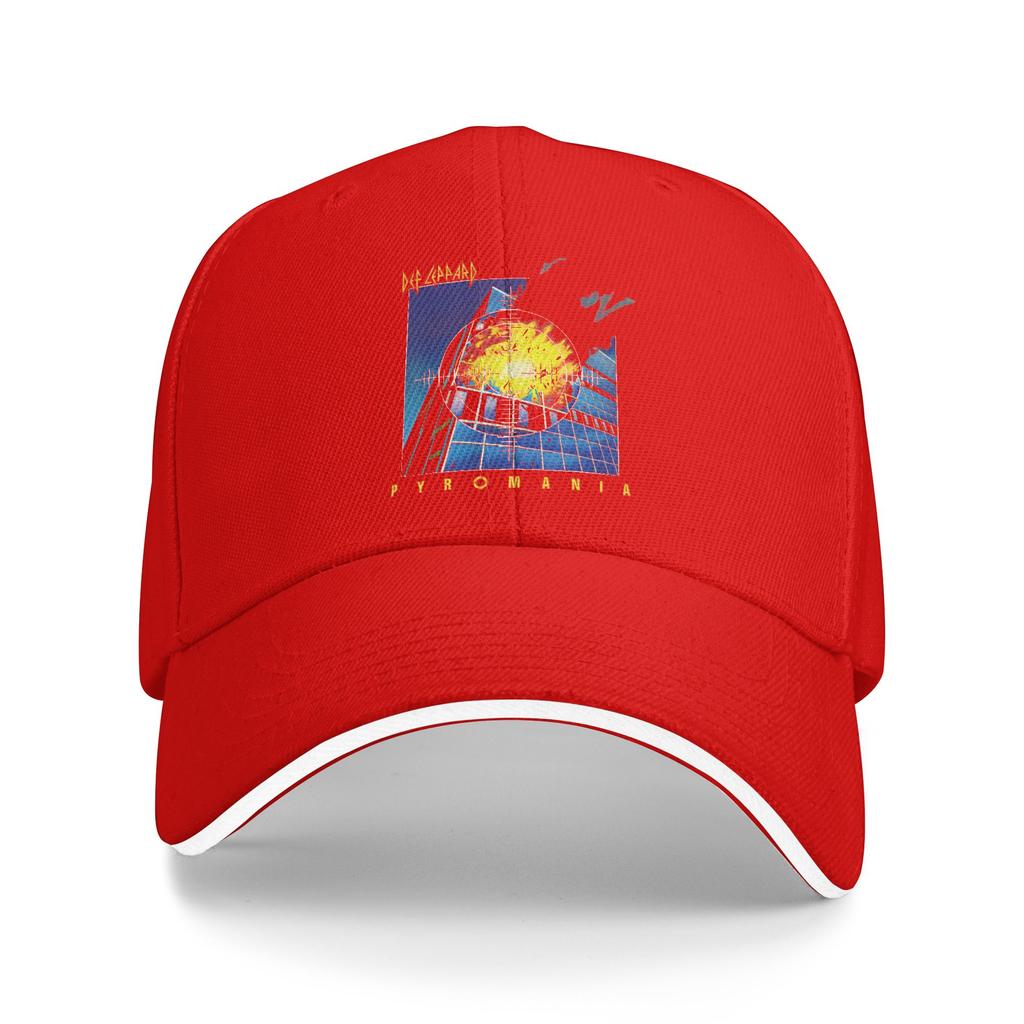 Summer Def Leppard Pyromania Baseball Cap  Outdoor Sports Casual Design Sun Trucker Hat Unisex Men Sunscreen Snapback Cap