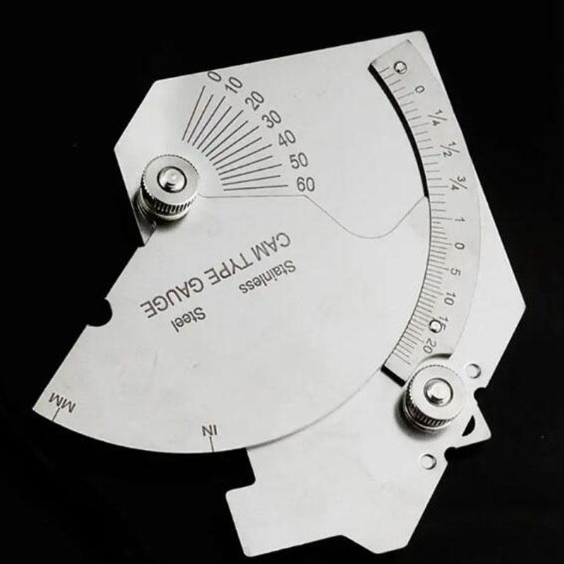 Прецизионные мостовые кулачковые калибры Многофункциональные сварочные калибры Четкая шкала для измерения усиления сварного шва и длины катета
