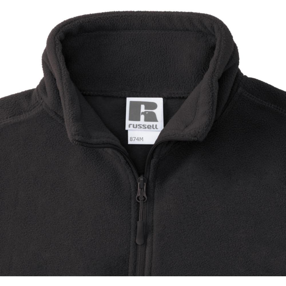 Russell Mens 1/4 Zip Outdoor Fleece Top