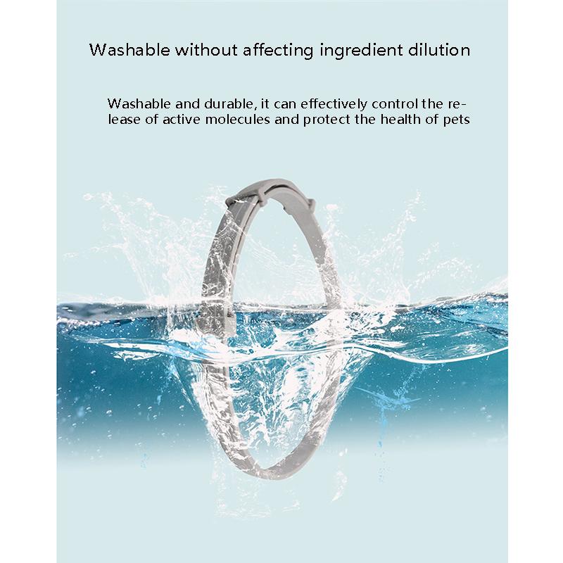 Pet Deworming Flea Collar Retractable Necklace Anti Flea And Tick Big Dog Puppy Cat Prevention Mosquitoes Pets Repellent Collar