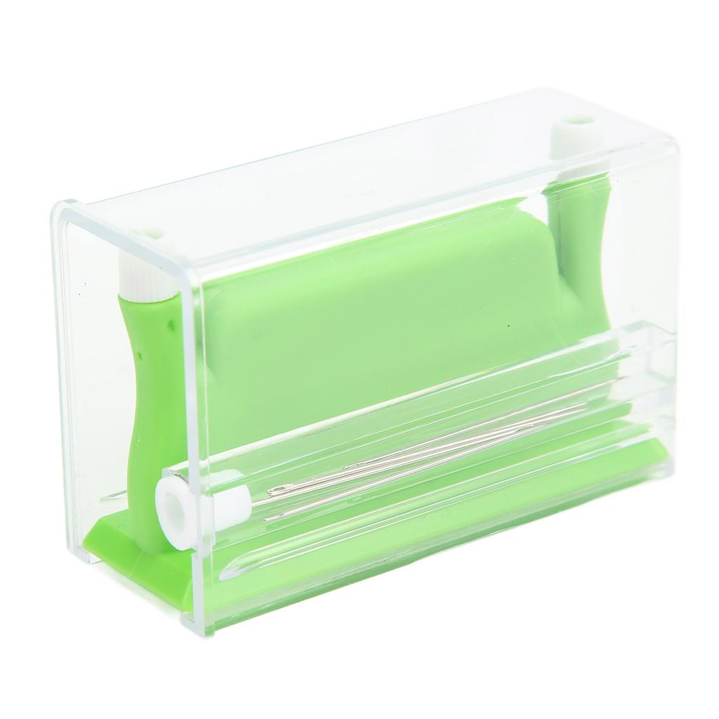 Многофункциональные нитевдеватели с двойным отверстием 2,6x4,4x7,2 см 1,0x1,7x2,8 дюйма Пластиковый нитевдеватель для вышивания Зеленый