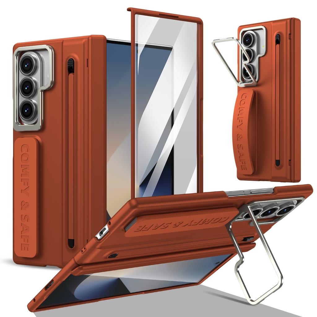 Применимо к чехлу для складного мобильного телефона Samsung ZFold8Ultra, ремешок на запястье, держатель для объектива, чехол-конверт для Fold7, встроенная ручка