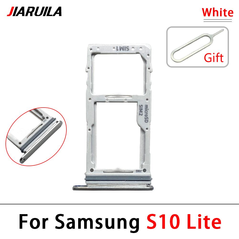 Sim Card Holder For Samsung S10 Lite G770F G770F/D G770 Phone New Dual SIM Chip Drawer SD Card Tray Adapter Slot
