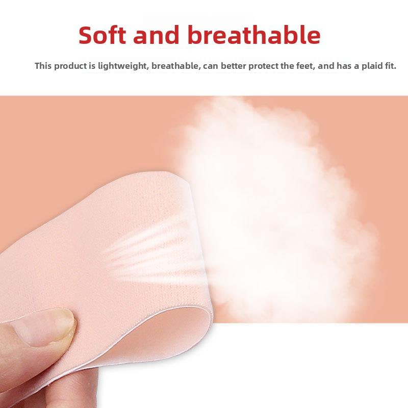 Фланелевые подушечки для ног, Высокие каблуки, Мягкий и износостойкий фланель можно наклеивать по желанию, Многофункциональный самоклеящийся уход, и наклейка для пятки может быть разрезана.