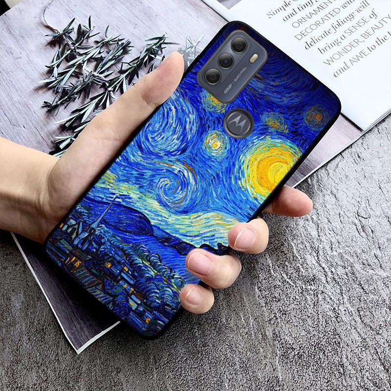 Эстетический чехол для телефона «Звездное небо» для Moto G84 G22 G32 G42 G52 G62 G53 G72 G60 G60S G100 G10 G20 G30 G13 G50 G 5G G Pure