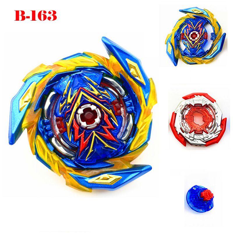 B-163 Beyblade Burst Superking Бустер Brave Valkyrie Ev' 2a Яркий сине-золотой дизайн для захватывающих сражений