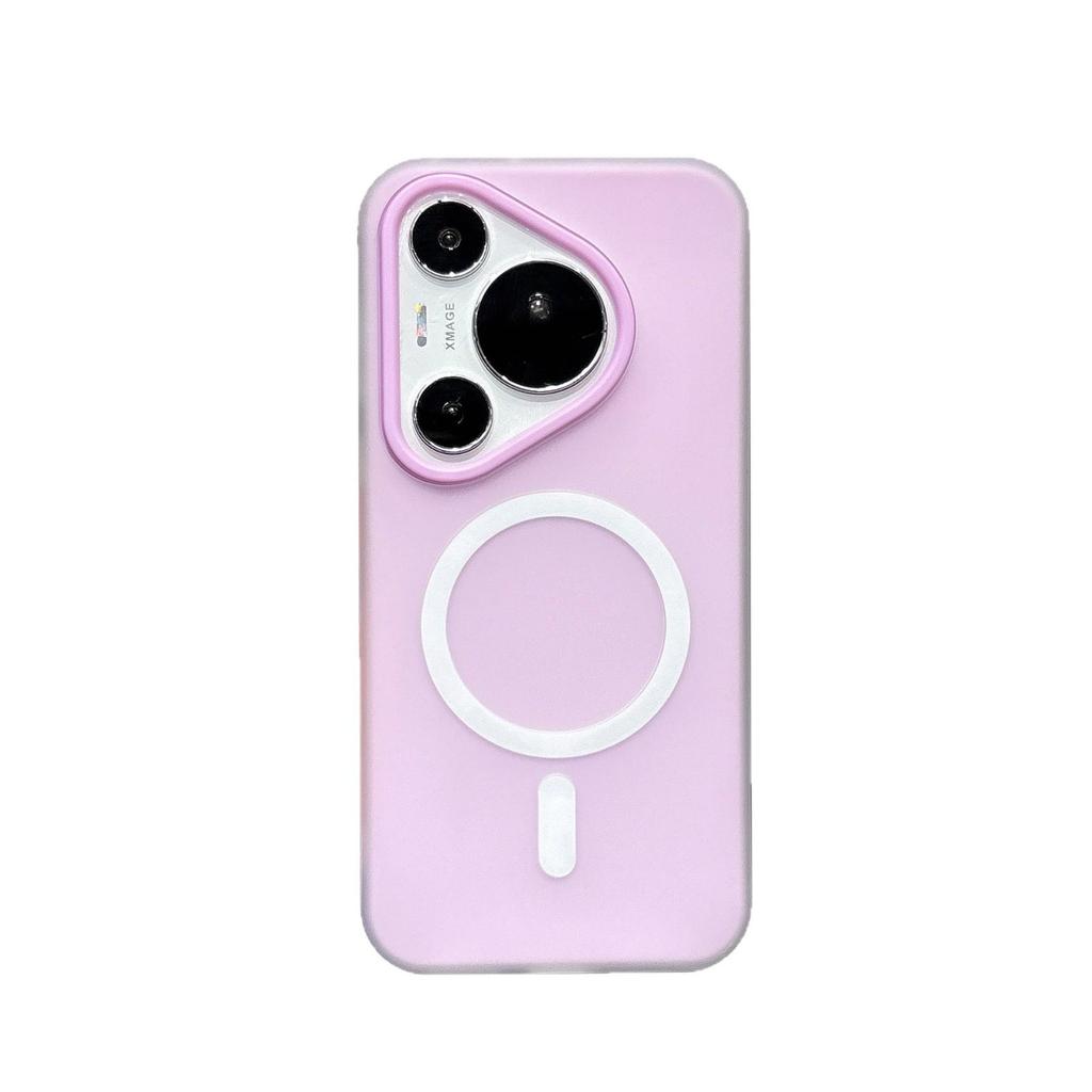 Совместимый с Xiaomi 17PROMAX и Huawei MATE70PRO Магнитный чехол для телефона - Матовый дизайн Macaron, приятный для кожи