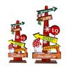 1pc Wooden Xmas Tree Ornaments Santa Claus Snowman 2026 Merry Christmas Home Decoration New Year Desktop Decor Navidad