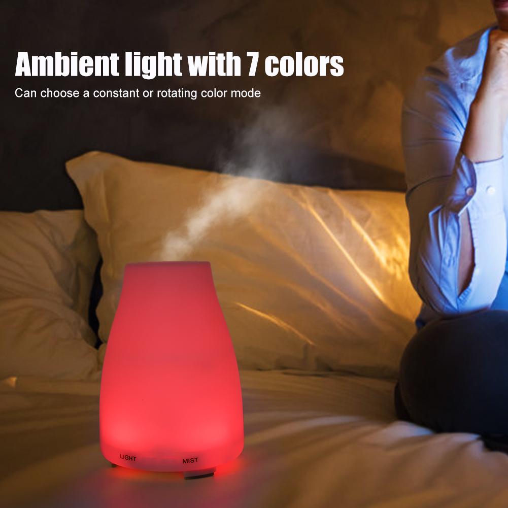 Увлажнитель воздуха Aroma Humidifier, 200 мл 100‑240 В, настольный увлажнитель воздуха Aroma Diffuser со светодиодной подсветкой для домашнего офиса