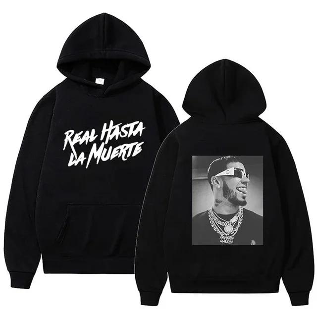 Real Has La Muerte – Мужская толстовка с длинным рукавом, принт, осенне-зимний, уличный стиль, модная кофта, пуловер, толстовка для взрослых
