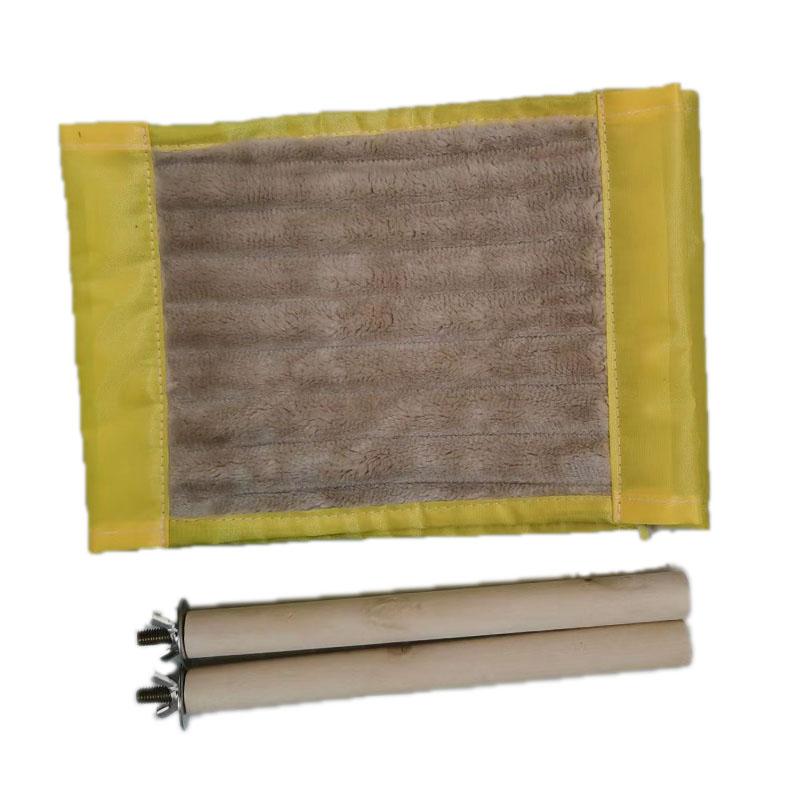 Гамак для попугая Гнездо для птиц Пион Волнистый попугайчик Домашнее использование Подвесное Четырехсезонное гнездо для сна Вентиляция и циркуляция воздуха Клетка для птиц Качели