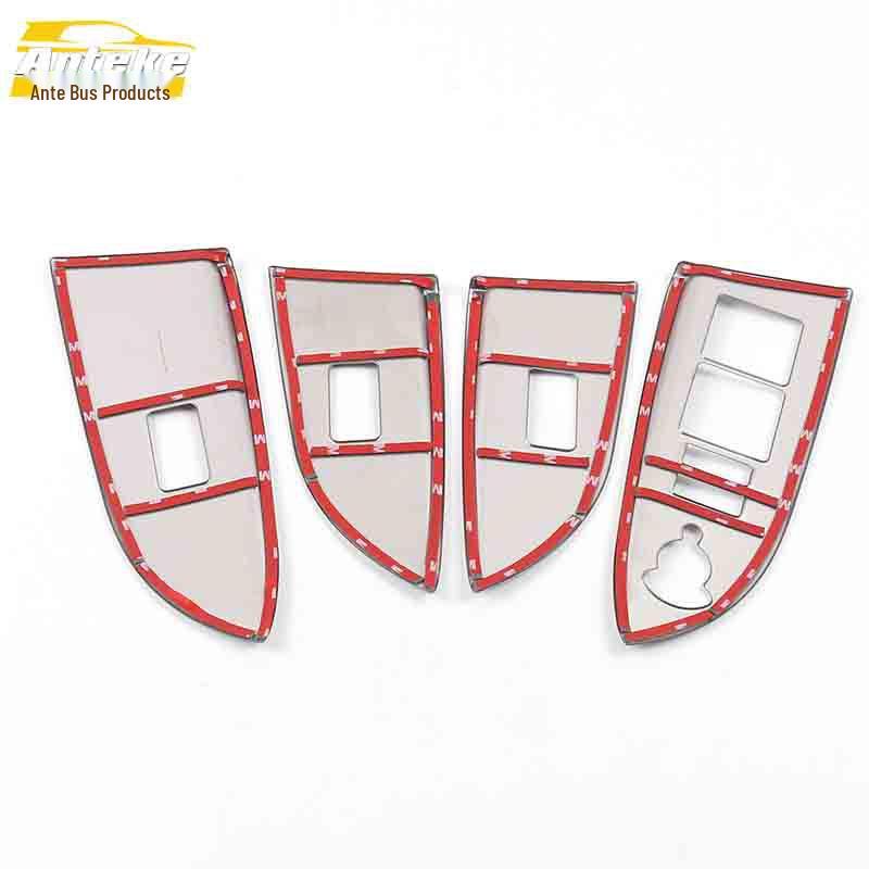 CS95 Glass Lift Decorative Frame & Window Armrest Switch Button Sequins for Car