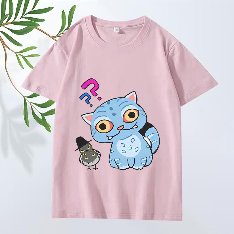 Kpop Demon Hunter Classic Anime T Shirt 2025 Men ’s Women Oversized 100% Cotton Fashion Y2k Short Sleeve Summer Print Unisex Tee