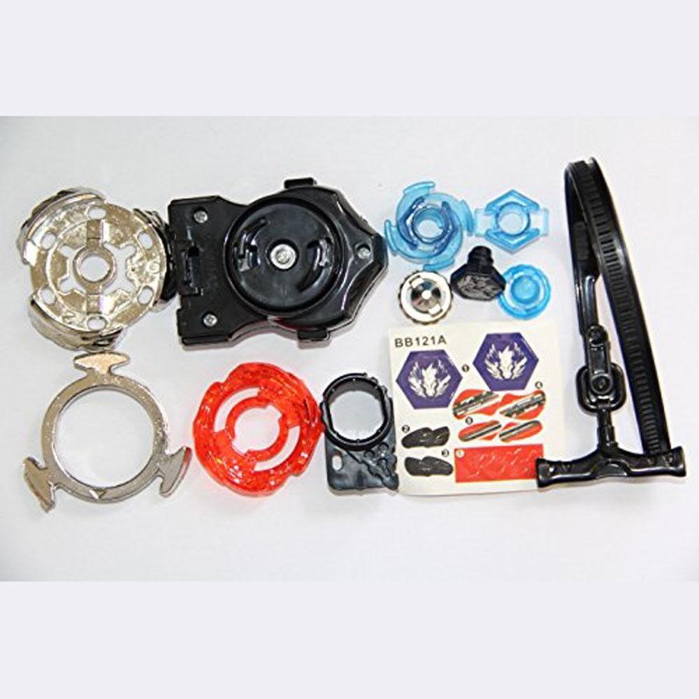 New Pcs 6 2017 Beyblade 4d5d Fusion Top Metal Master Rapidity Launcher Fight