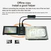EU US Plug SATA To SATA Drive Reader 5Gbps High Speed IDE Hard Drive Reader for 2.5/3.5-inch HDD/SDD Converter