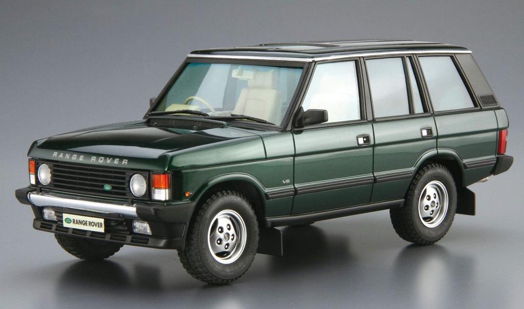 Aoshima Bunka Kyozaisha The Model Car Series Land Rover LH36D Range Rover Classic 1992 Пластиковая модель 1/24 № 120