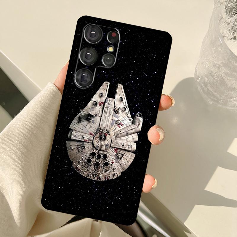 Художественный чехол Космический корабль для Samsung Galaxy S25 Ultra S21 S22 S23 S24 Ultra S9 S10 Plus S20 FE S25 FE Задняя крышка