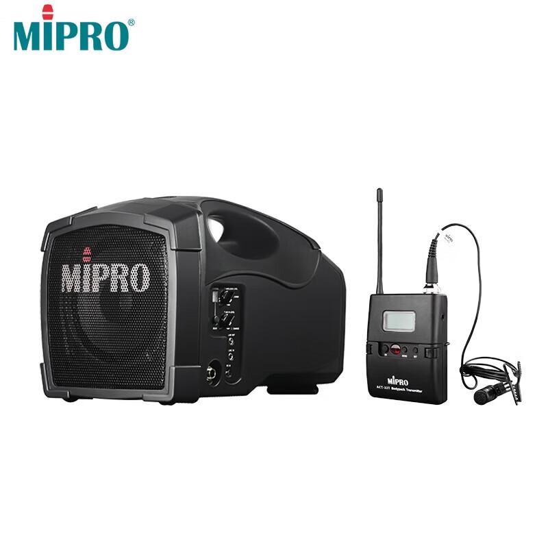 MIPRO MA-101B Wireless Portable Amplifier with Lavalier Mic CN plug (adapter included)