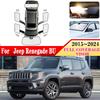 Полные солнцезащитные козырьки для автомобиля Jeep Renegade BU 2015~2024 Автомобильные солнцезащитные козырьки на лобовое стекло, боковые окна, чехлы, аксессуары для автомобиля