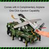 1:32 Drone Launch Vehicle PHL-16 Remote Rocket Artillery Model Toy Car Alloy Military Vehicle Models Toys Collection for Kids