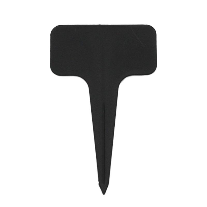 100 шт. белые пластиковые ПВХ метки для растений Т-образного типа маркеры этикетки для питомника поддоны для рассады горшки украшения 6X10 см