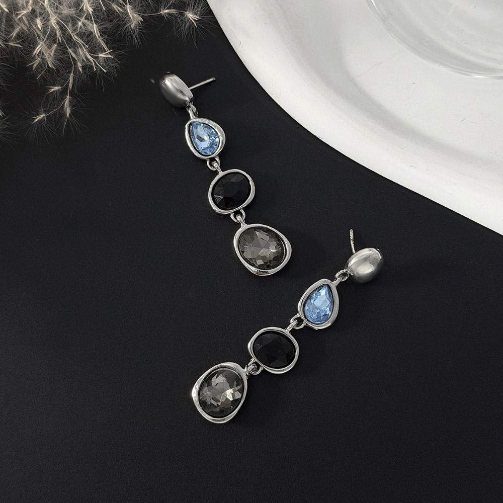 Charm Waterdrop Earrings Geometric Tassel Long Dangle Earring Beach