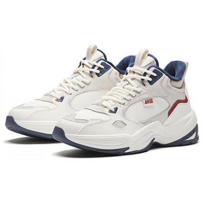 Круглый носок, удобные, амортизирующие, износостойкие, высокие, повседневные туфли, женские, повседневные туфли, белые, серые 122348991-2