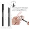 Waterproof Eyeliner Pencil Long Lasting Pigment Brown Black Glitter Eyeiner Pen for Women Fashion Color Eyes Make Up Cosmetics Blooming Eyeliner