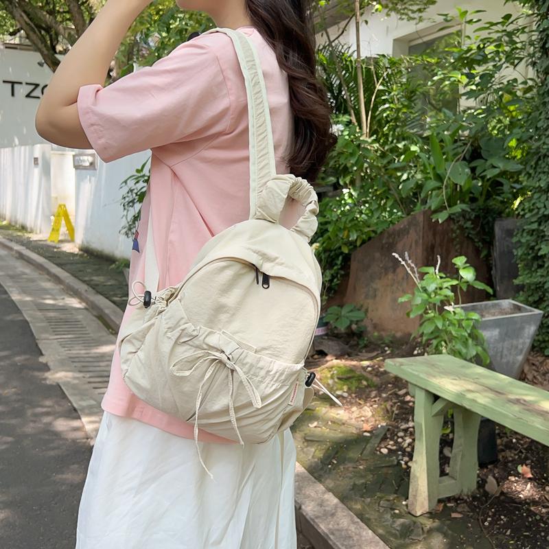 Маленький рюкзак, однотонный женский дорожный рюкзак, школьная мини-сумка, школьная сумка