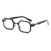 2026 Trendy Fashion Sunglasses Unisex Vintage Gradient Irregular Square Frame Green/Gray/White Options UV400 Protection