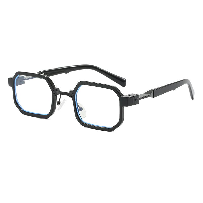 2026 Trendy Fashion Sunglasses Unisex Vintage Gradient Irregular Square Frame Green/Gray/White Options UV400 Protection