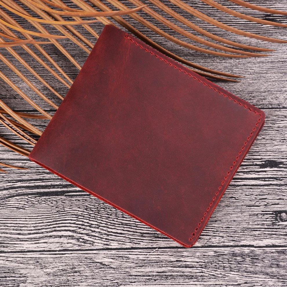 Кожаные кошельки ручной работы для мужчин, тонкие мужские кошельки, короткие винтажные ретро-бумажники ручной работы, сумки для денег