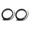 16ft Outboard Hose Kit HO5116 Enhance Efficiency Rubber Brass Boat Marine Hydraulic Hose Kit Replacement for Teleflex