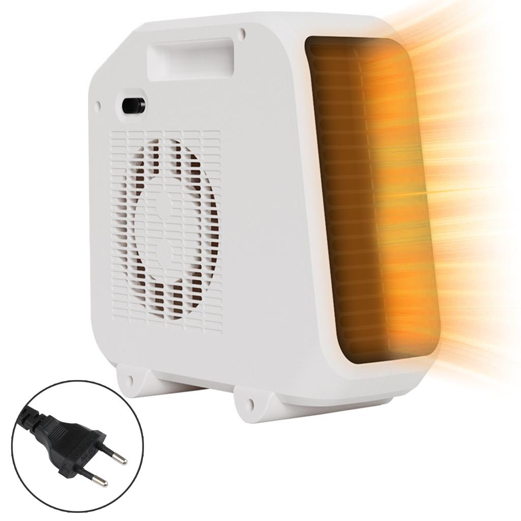 1800w Portable Fan Heater Silent Overheat Protective Electric Heater For Bedroom Living Room Office