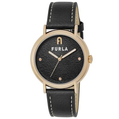 Часы FURLA EASYSHAPE Easy Shape Черный циферблат Нержавеющая сталь Кварцевые 37 мм Часы Ювелирное украшение Аксессуар WW00023013L3 Женские [Товар]