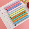 Candy Color Highlighters Pen Journal Diary Decoration Highlighter Cute Stamp