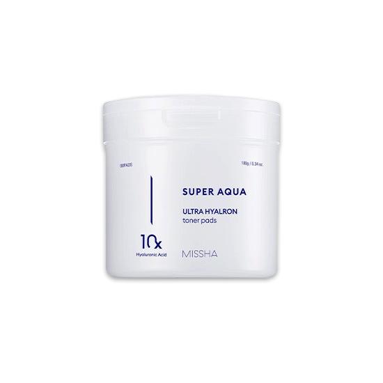 MISSHA Тоник Super Aqua Ultra Hyaloron, 180 г (90 подушечек)