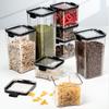 PET Food Storage Containers Kitchen Storage Organization Kitchen Storage Box Jars Ducts Storage for Kitchen Food Storage Box
