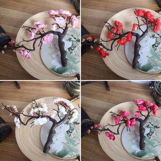 Талос искусственный цветок сливы поддельные цветы фото реквизит свадебный домашний офис магазин декор