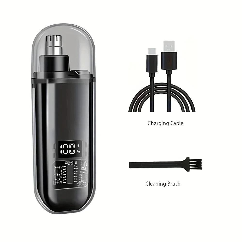 Electric Nose Hair Trimmer Mini Electric Trimmer for Nose Rechargeable Nose and Ear Hair Trimmer For Man Nose Hair Cutter