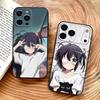 Милый Чехол для Телефона R-Rikka T-TAKANASHI Для iPhone 17,16,15,14,13,12,11 Plus,Pro Max,XS,Мягкий Силиконовый Черный Чехол