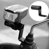 Bicycle Phone Adapter Holder Heavy Duty Aluminum Alloy Rearview Mirror Bike Computer Light Bell Mount Extension Conversion Base Bike Accessories