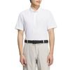 Adidas Golf Clothing Men's White Polo Collar Moderate JZ4310