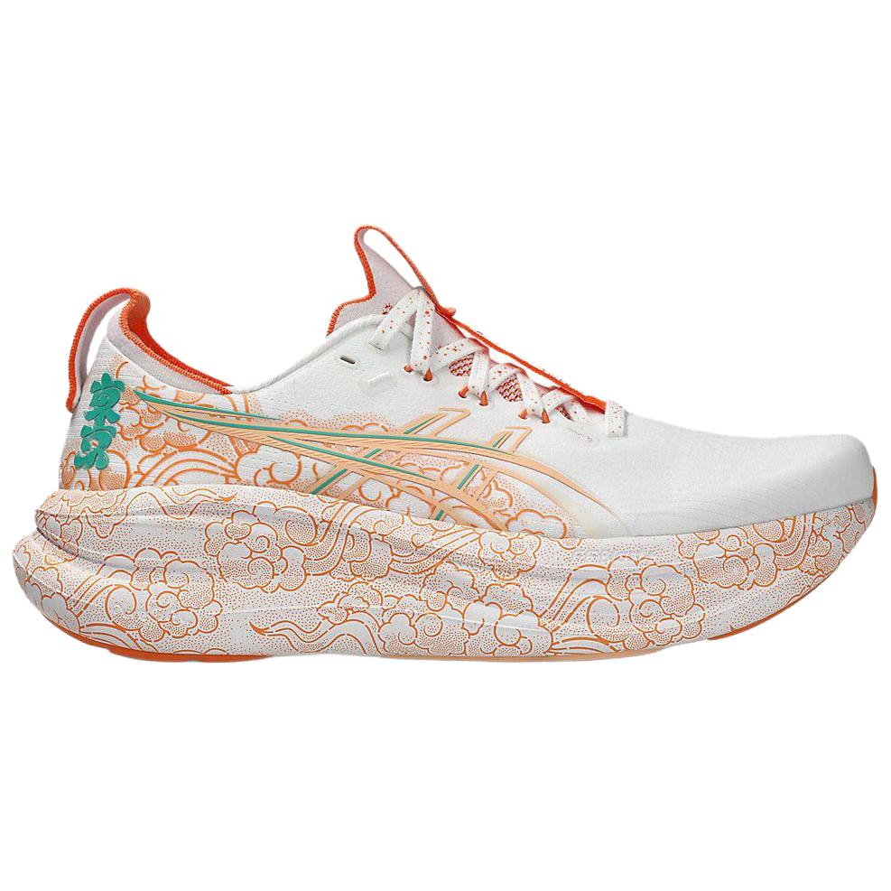 Asics Кроссовки GEL NIMBUS 28 Унисекс Белый Красный 1013A207-100