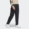 adidas X National Geographic Twill Solid Color Letter Logo Cuffed Outdoor Sports Брюки мужские брюки черные IL6593