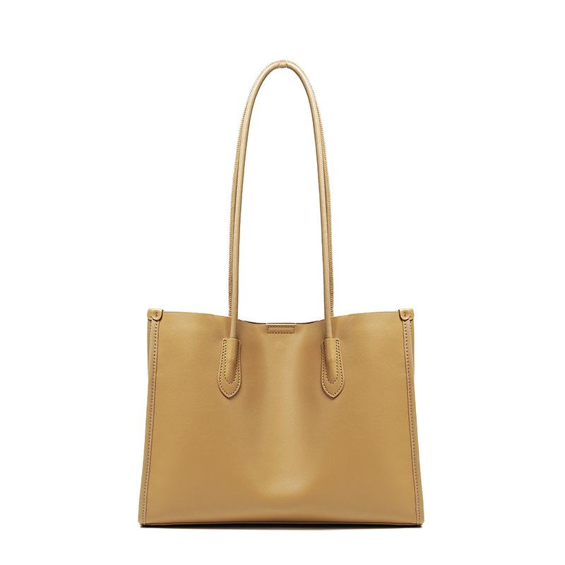 Women's Bag New Commuter Large Capacity Tote Bag Women's Versatile Leather Niche Women's High-end Shoulder Bag