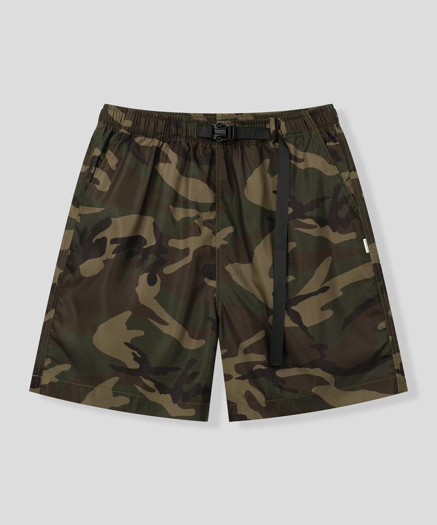 BLACK MOMENT Pure Shorts Classic Ultra-Light Nylon Wide Elastic Shorts [Blue]
