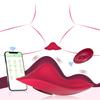 Portable Magnetic Suction APP Remote Control Female Wearable Silicone Vibrator Clitoral Nipple Stimulator Masturbator Female Adult Sex Toys Waterproof