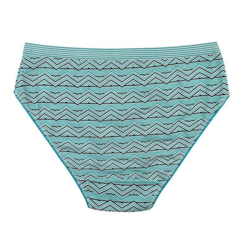 Женское нижнее белье из хлопка больших размеров со средней посадкой и геометрическим рисунком, сексуальные женские трусы для мам, трусики, нижнее белье, 6 шт.